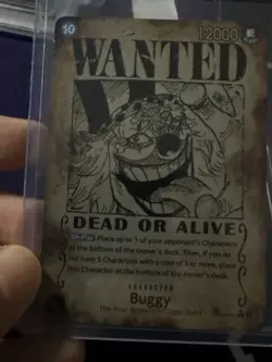 Buggy (051) (Wanted Poster) OP09-051 Emperors in the New World Foil - Image 1