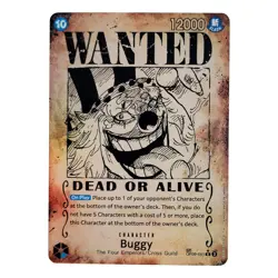 One Piece TCG Buggy Wanted Poster OP09-051 Emperors in the New World NM - Image 1