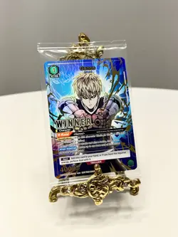 Union Arena Winner Card Genos OPM-1-048 One Punch Man - English - Image 1