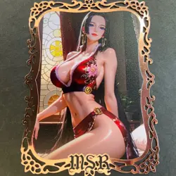 Goddess Story Gold METAL Card - Serial Number #083/100! BOA Anime Girl - Image 1