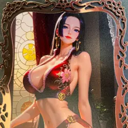 Goddess Story Gold METAL Card - Serial Number #083/100! BOA Anime Girl - Image 2