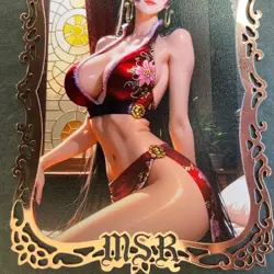 Goddess Story Gold METAL Card - Serial Number #083/100! BOA Anime Girl - Image 3