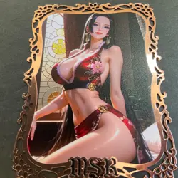 Goddess Story Gold METAL Card - Serial Number #083/100! BOA Anime Girl - Image 4