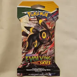 Pokemon TCG Sword & Shield Evolving Skies Booster Pack 10 Cards English - Image 1