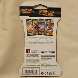 Pokemon TCG Sword & Shield Evolving Skies Booster Pack 10 Cards English - Image 2