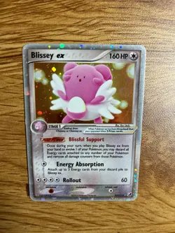 Pokemon TCG Blissey ex EX Unseen Forces 101/115 Holo Rare EX 160HP Card 2005 - Image 3