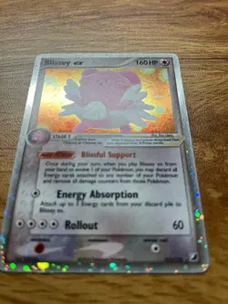 Pokemon TCG Blissey ex EX Unseen Forces 101/115 Holo Rare EX 160HP Card 2005 - Image 4