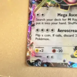 Pokemon Rayquaza EX (Shiny) XY69 Promo Holo Basic Card 170HP XY TCG - Image 4