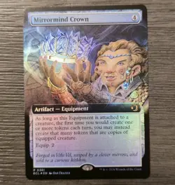 Mirrormind Crown (Extended Art) (Foil) MTG Lorwyn Eclipsed 381 M NM - Image 2