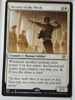 Mentor of the Meek - Commander Innistrad: Crimson Vow - Magic the Gathering MTG - Image 1