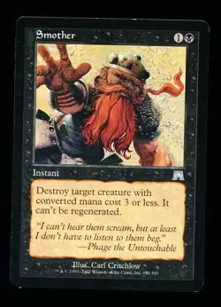 * * 1x Smother x1 * * Onslaught MTG Close to NM Near Mint - Image 1
