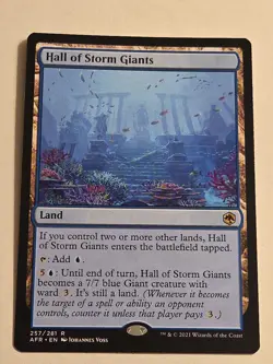 Hall of Storm Giants X1 AFR MTG Adventures in the Forgotten Realms - Image 1