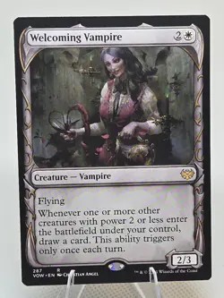 Welcoming Vampire (Showcase) X1 VOW MTG Innistrad: Crimson Vow B1 - Image 1