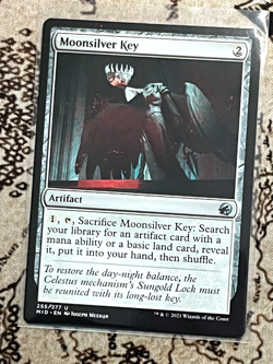 Moonsilver Key - Innistrad: Midnight Hunt - 255 - #Near Mint Magic the Gathering - Image 1