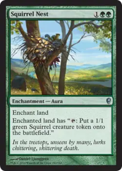 Squirrel Nest - Conspiracy #180/210 MTG Magic The Gathering - Image 1