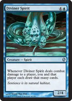 Diviner Spirit - Commander 2013 #40/356 MTG Magic The Gathering - Image 1