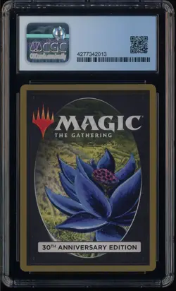 2022 Magic The Gathering MTG 30th Anniversary Ed 0258 Mox Emerald CGC 10 Perfect - Image 3