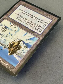 Adarkar Wastes Ice Age Rare Regular-MTG-LP EX-Dual Mana “Pain Land” - Image 5