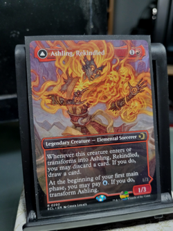 Lorwyn Eclipsed Ashling, Rekindled 0290, NM, Borderless, Non-Foil, Ships Quickly - Image 1