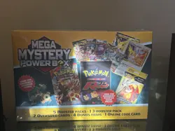 2025 Meijer Exclusive Pokemon Mega Mystery Power Box New Sealed!!! - Image 1