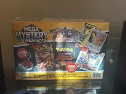 2025 Meijer Exclusive Pokemon Mega Mystery Power Box New Sealed!!! - Image 2