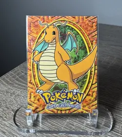 1999 Pokemon Topps Dragonite E12 Movie Edition - Image 1