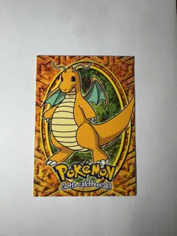 1999 Pokemon Topps Dragonite E12 Movie Edition - Image 2