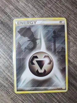 NM Pokemon Metal Energy (Basic) 122/123 Steelix Heartgold & Soulsilver TCG - Image 1