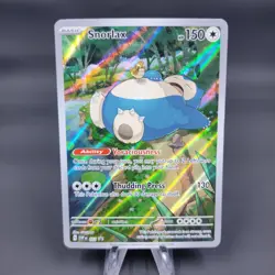 Pokemon TCG Snorlax SVP 051 Scarlet & Violet 151 Black Star Promo NM - Image 1