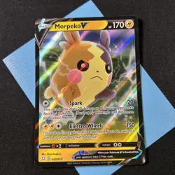 Morpeko V 037/072 Ultra Rare Pokemon Sword & Shield Shining Fates - Image 1