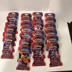 Pokemon Scarlet And Violet Destined Rivals Sleeved Booster Packs Lot Of 25 - Image 1