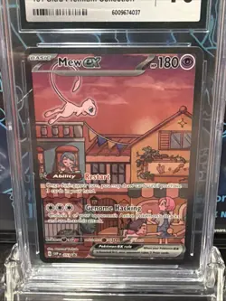Pokemon Mew EX 053 Black Star Promo 151 CGC 10 CLEAN New Cert! ✨ - Image 3