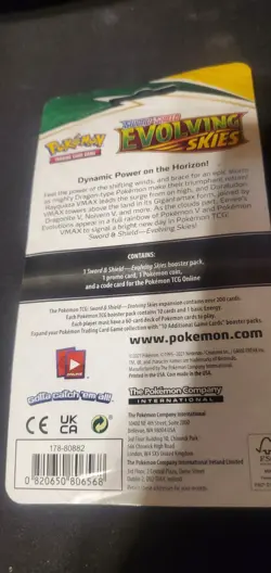 Pokemon TCG Slowpoke Evolving Skies Booster Pack Coin NEW!! - Image 2