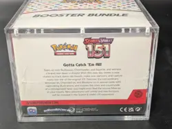 Pokemon 151 SV3.5 Booster Bundle Display Factory Sealed Case W/Acrylic Case - Image 3