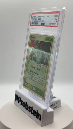 2005 Pokemon Gold Star Ex Trr Portuguese #109 Treecko Holo PSA 3 VG - Image 2