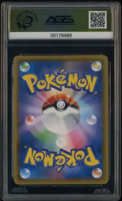 2018 Pokemon JPN SM Promo Munch: Retrospective #290 Rowlet SM-P AGS 10 GEM MINT - Image 3