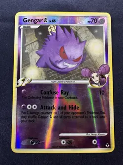 Gengar GL Rising Rivals #40 (2009) Uncommon Reverse Holo LP Pokemon FREE SHIP - Image 1