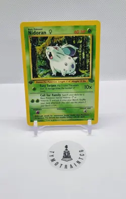 Pokemon - Nidoran - 57/64 Jungle 1st Edition - Image 1