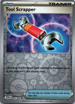 Tool Scrapper 085/086 Uncommon Reverse Holo - Pokemon TCG White Flare - NM - Image 1