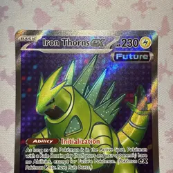 Iron Thorns Ex 196/167 Twilight Masquerade - Ultra Rare - Full Art | Pokemon TCG - Image 3