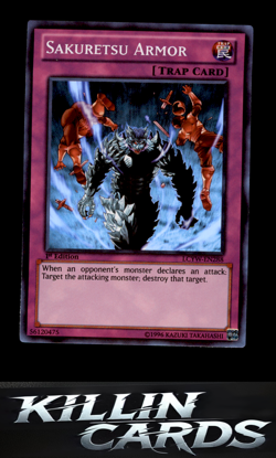 1st Edition Sakuretsu Armor LCYW-EN288 YuGiOh Super Rare Legendary Collection 3: - Image 1