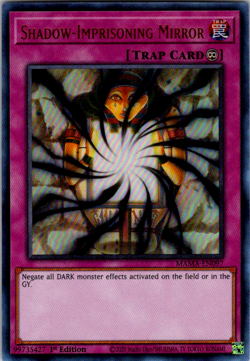 1X NM Shadow-Imprisoning Mirror - MAMA-EN097 - Ultra Rare 1st Edition yugioh - Image 1