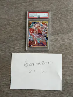 2023 One Piece OP05 Awakening Of The New Era EN Monkey D. Luffy #119 SEC PSA 10 - Image 1