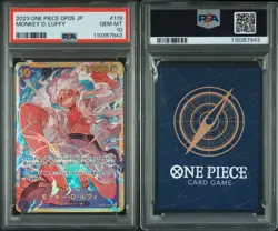 Monkey D Luffy OP05-119 PSA 10 Awakening of the New Era 2023 ONE PIECE (JP) - Image 3