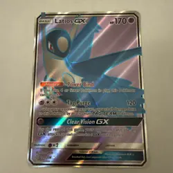 Pokemon Latios GX 170 HP Full Art Holo Ultra Rare 223/236 SM-Unified Minds Card - Image 2