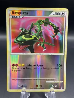 Pokemon Rayquaza 20/95 Call of Legends 2011 Rare Reverse Holo Card LP+ - Image 1