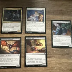 Magic: The Gathering BLB Bat Creature Theme 5 Cards - Image 1