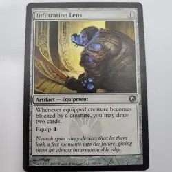 MTG Magic the Gathering Infiltration Lens (167/259) Scars of Mirrodin LP - Image 1