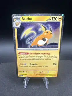 Raichu 026/165 Cosmos Holo - Sam's Club Exclusive - Pokemon TCG: 151 - Image 1
