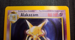 Pokemon Alakazam 1/102 Base Set Holo LP Fast Ship - Image 2